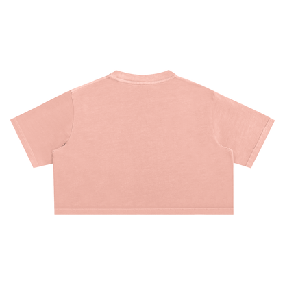 Dessert Mayhem Varsity Washed Crop Top