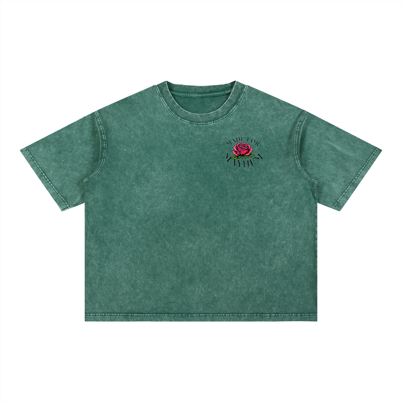 Pretty Chaos Mineral Wash Boxy Cotton T-Shirt