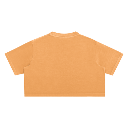 Dessert Mayhem Varsity Washed Crop Top