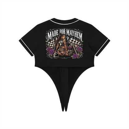 MFM Women's Piping Baseball Jersey