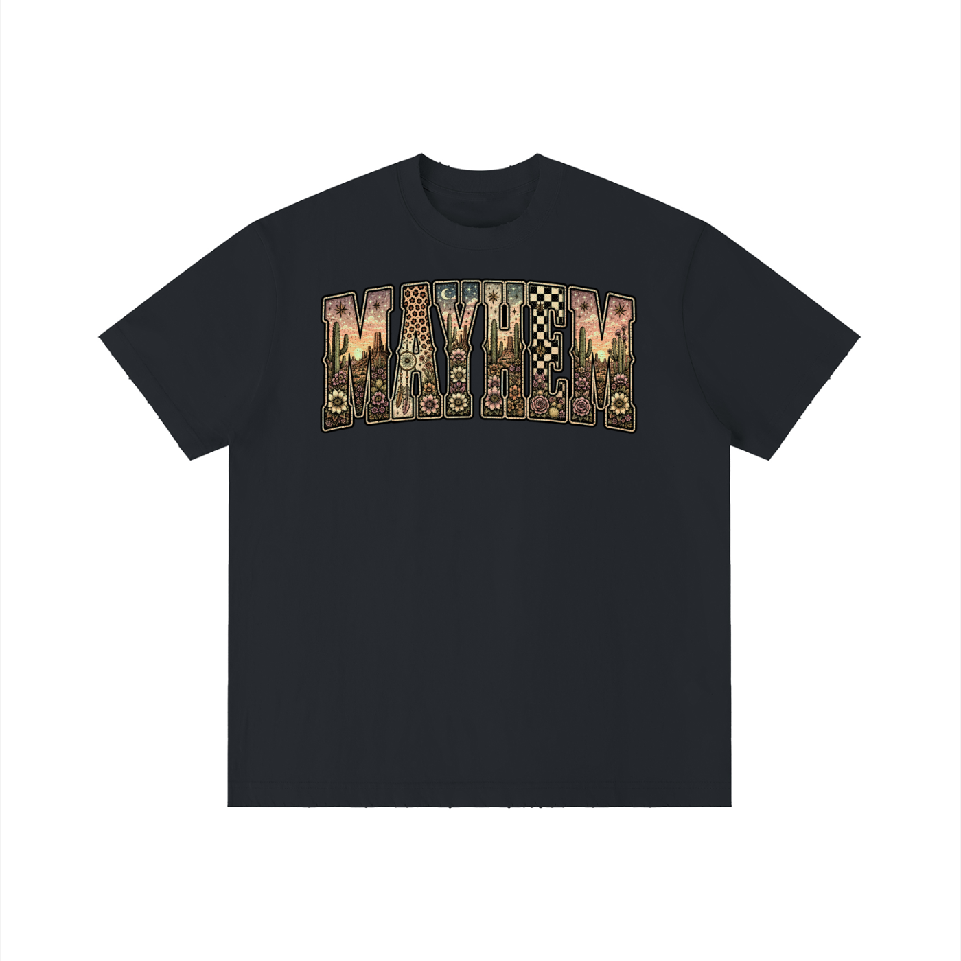 Mayhem Desert Unisex Vintage Wash Distressed T-Shirt
