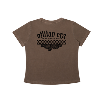 Villian Vintage Wash Slim Fit T-shirt