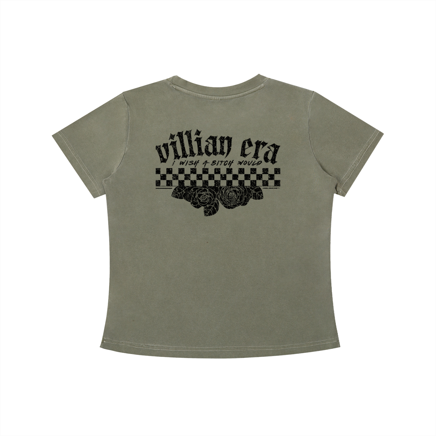 Villian Vintage Wash Slim Fit T-shirt