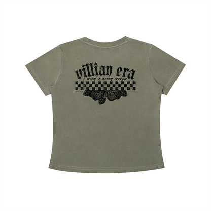 Villian Vintage Wash Slim Fit T-shirt