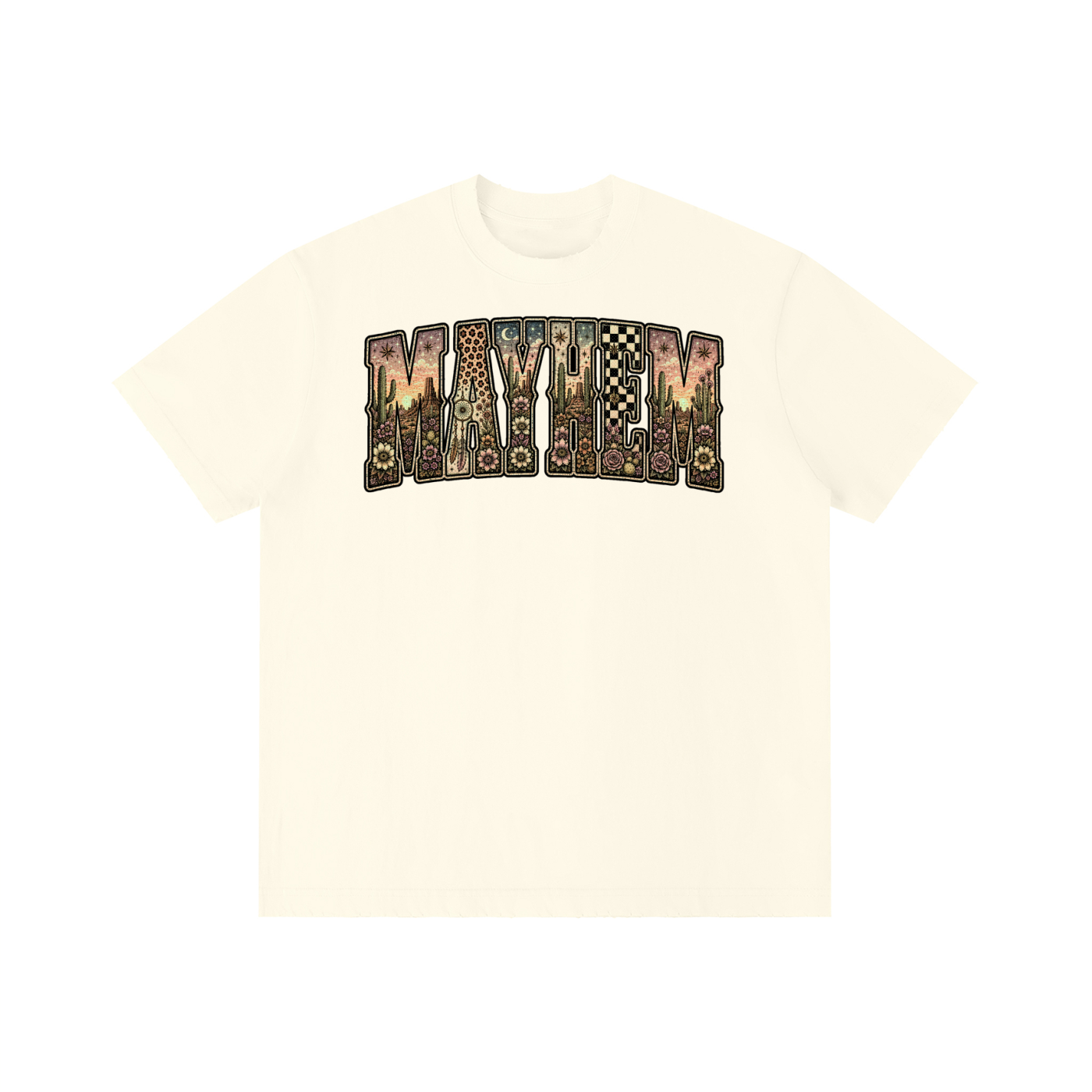 Mayhem Desert Unisex Vintage Wash Distressed T-Shirt