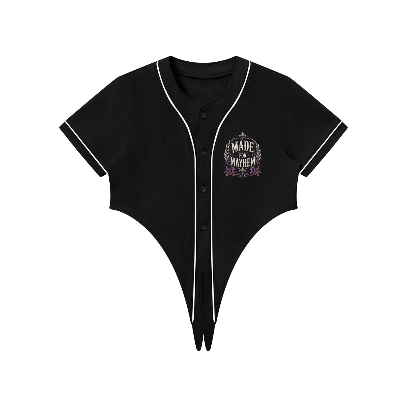 MFM Women's Piping Baseball Jersey