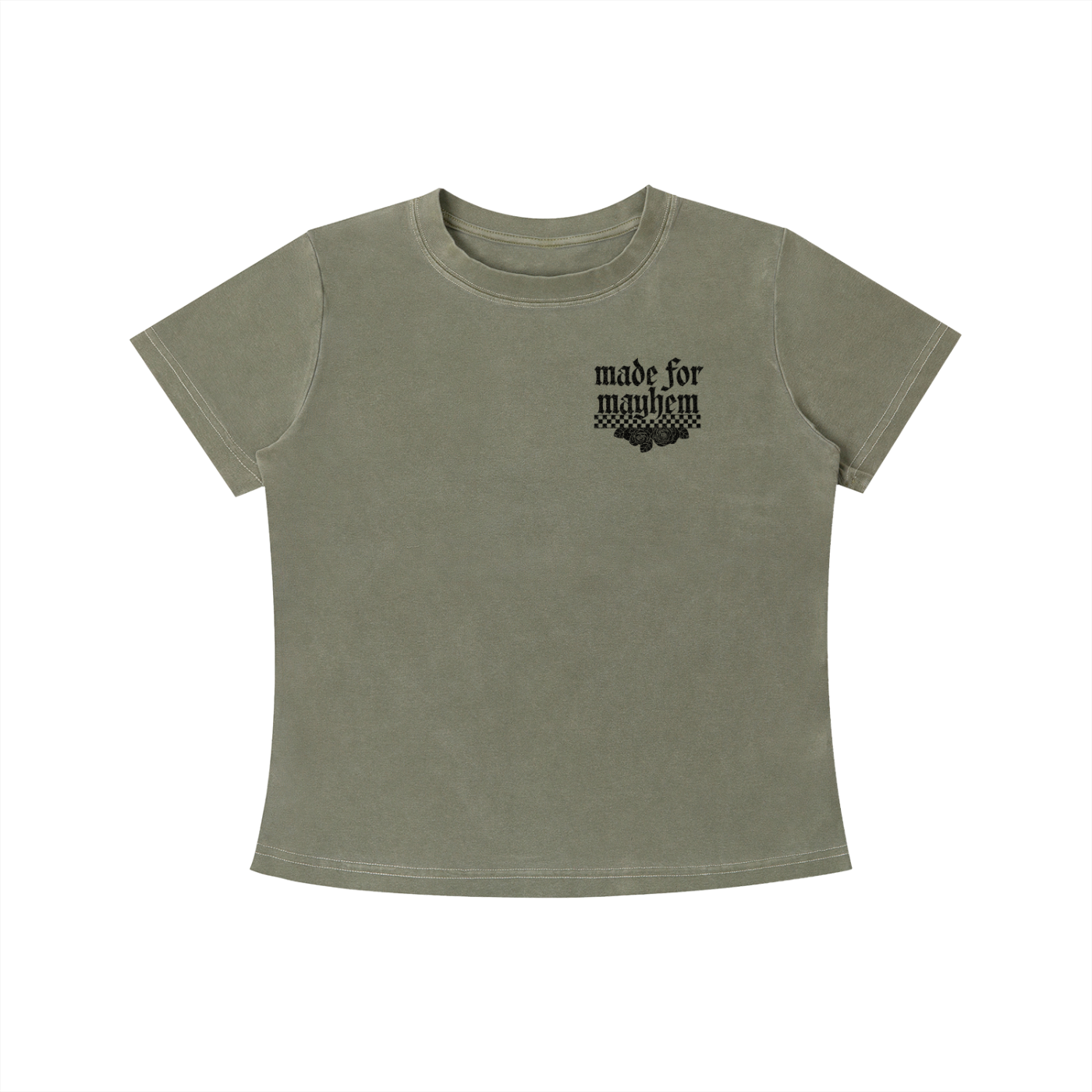 Villian Vintage Wash Slim Fit T-shirt