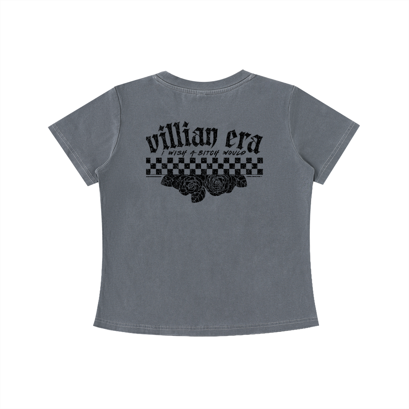 Villian Vintage Wash Slim Fit T-shirt