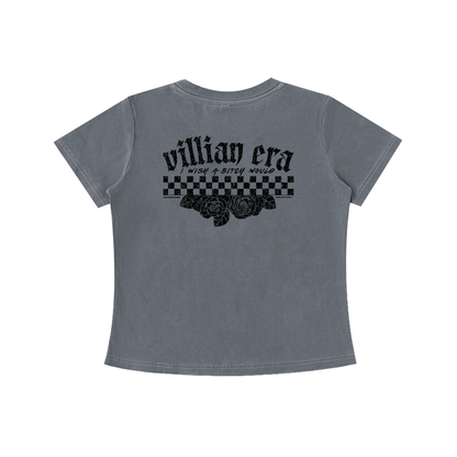 Villian Vintage Wash Slim Fit T-shirt