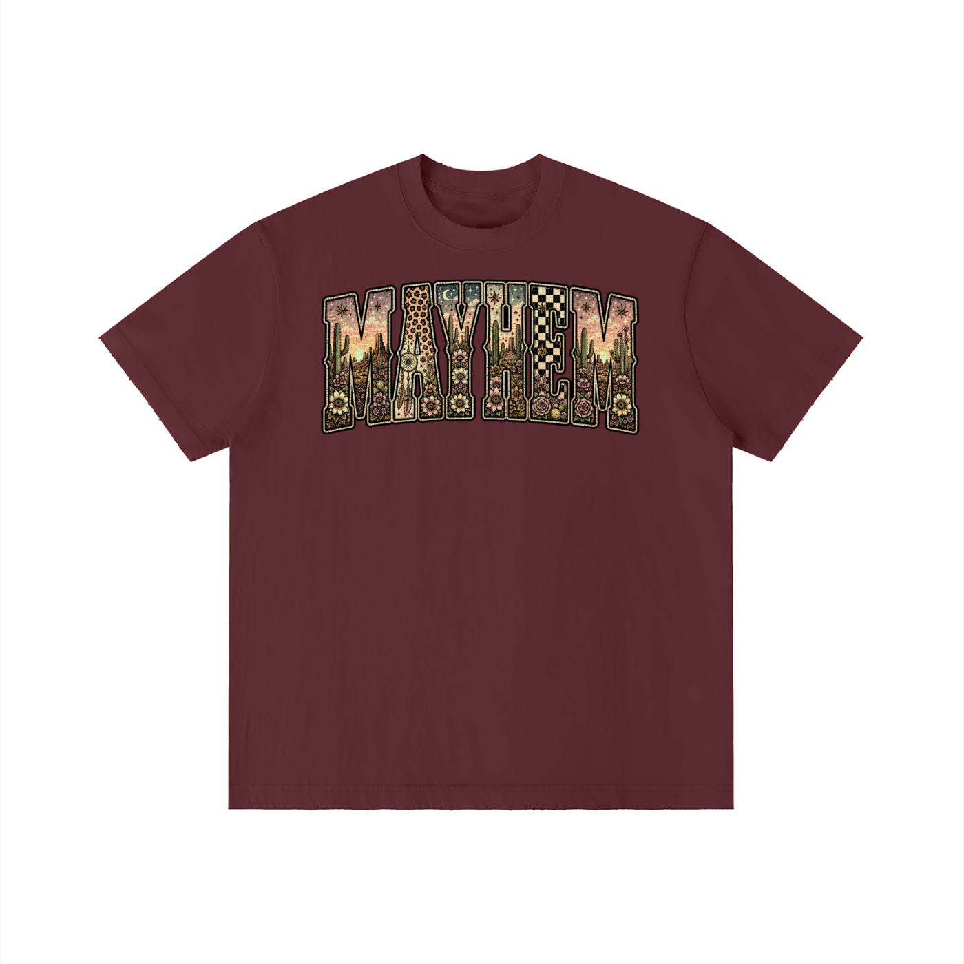 Mayhem Desert Unisex Vintage Wash Distressed T-Shirt